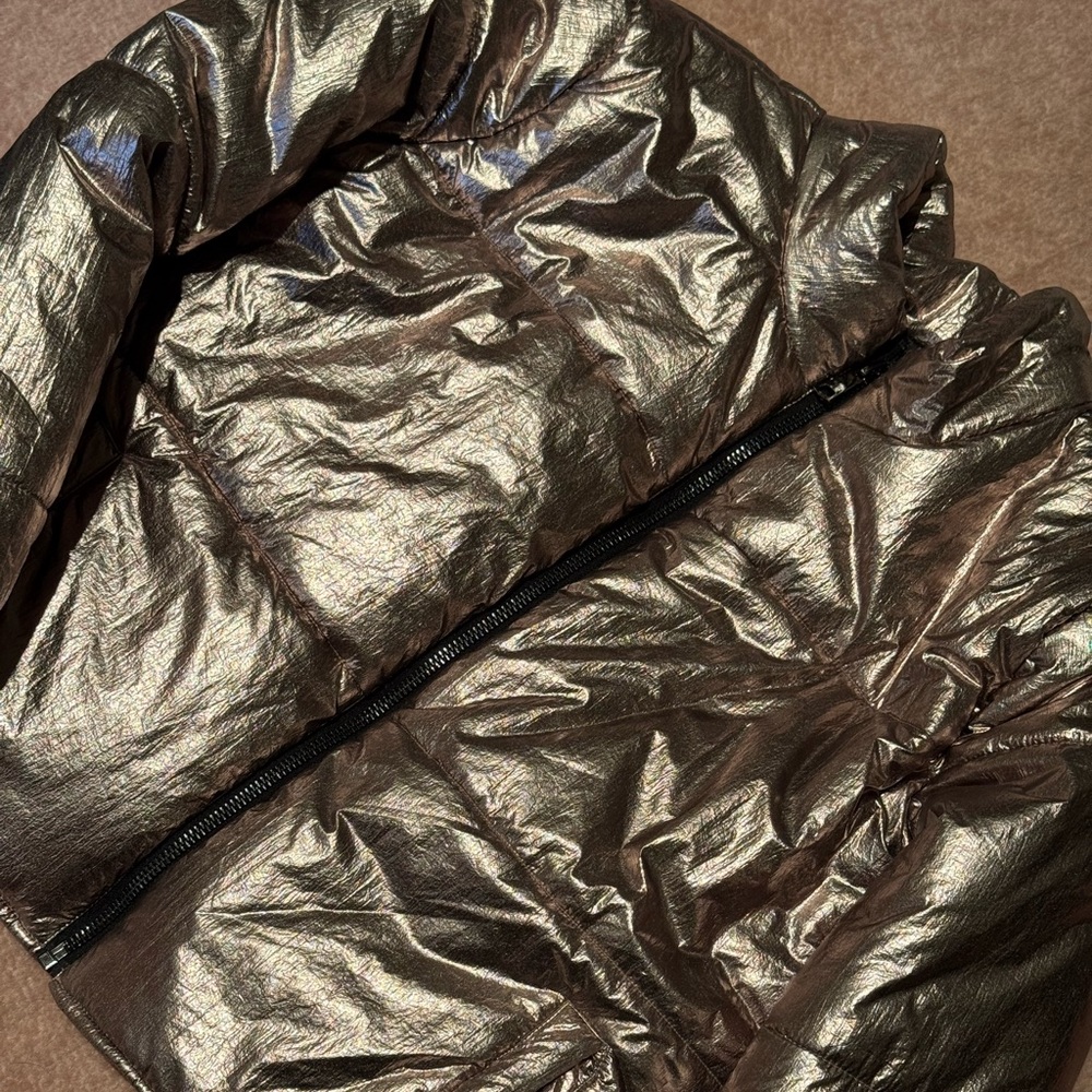 David Lerner Bronze Metallic Jacket